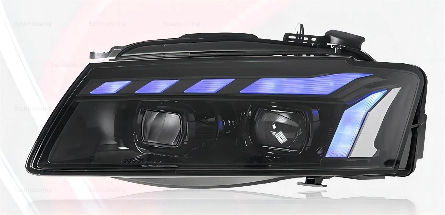 A Pair For Audi A5 B8 2008-2012 Upgraded LED Headlight Lamps Assembly W/ Turn Signal - Image 7