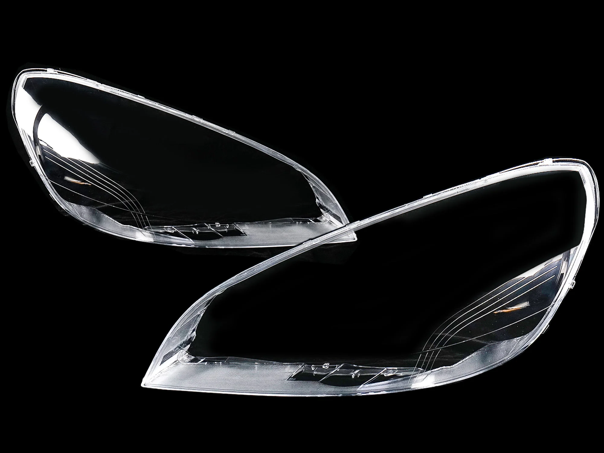 A Pair Front Headlight Headlamp Lens + Sealant Glue For Volvo S60 V60 2011-2013 - Image 3
