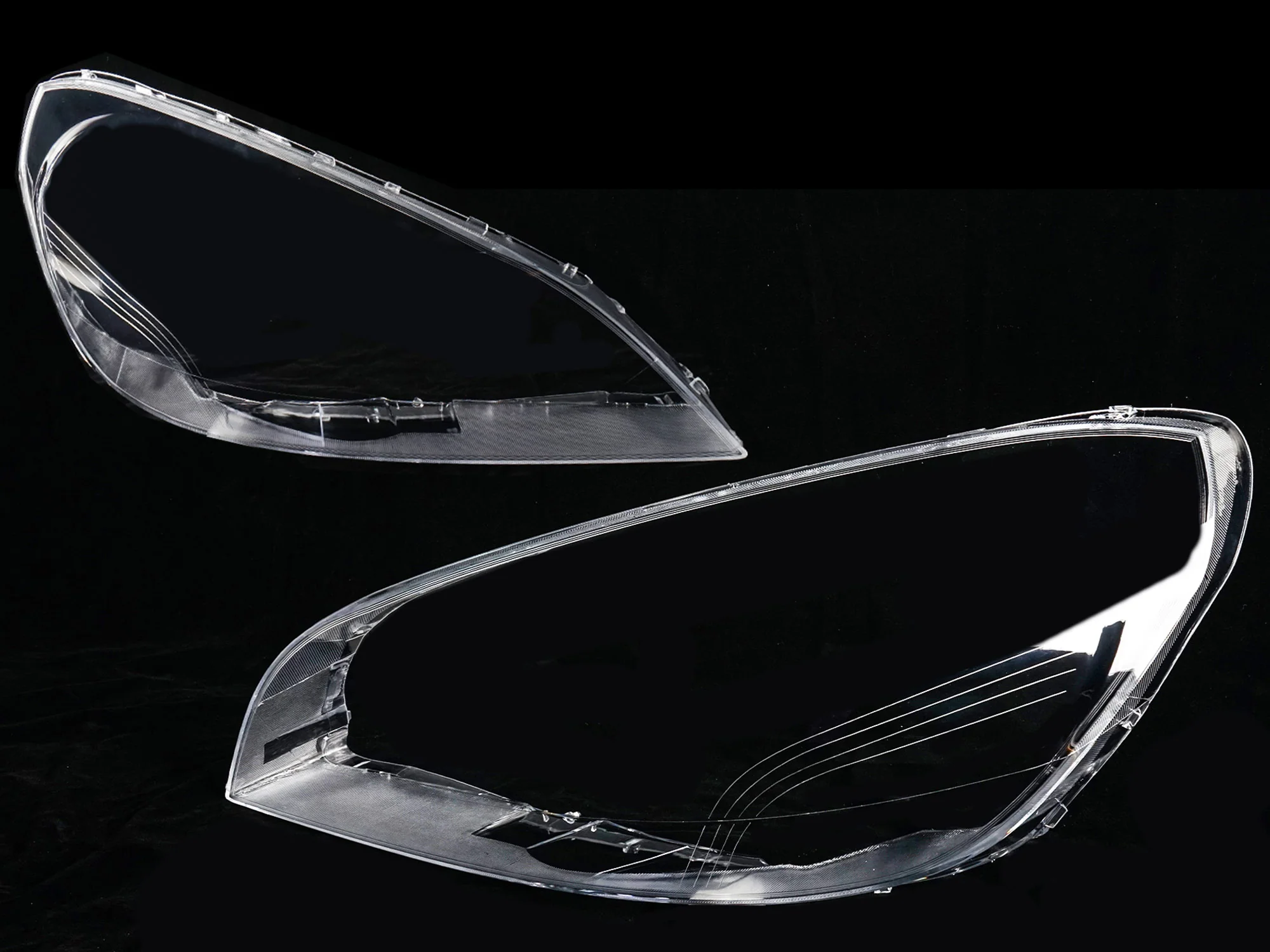 A Pair Front Headlight Headlamp Lens + Sealant Glue For Volvo S60 V60 2011-2013 - Image 4