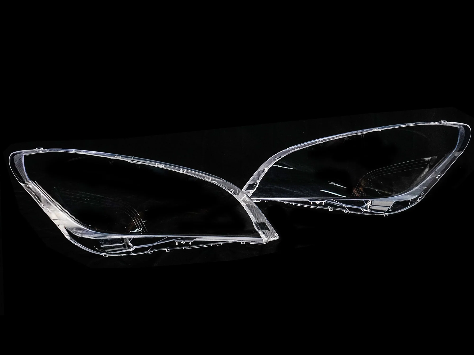 A Pair Front Headlight Headlamp Lens + Sealant Glue For Volvo S60 V60 2011-2013 - Image 5