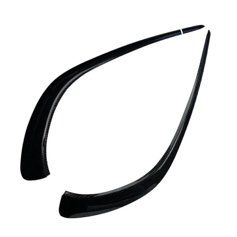 For 2020-2023 Mercedes CLA C118 AMG Sport Front Bumper Lip Splitter Canards Trim Glossy Black - Image 6