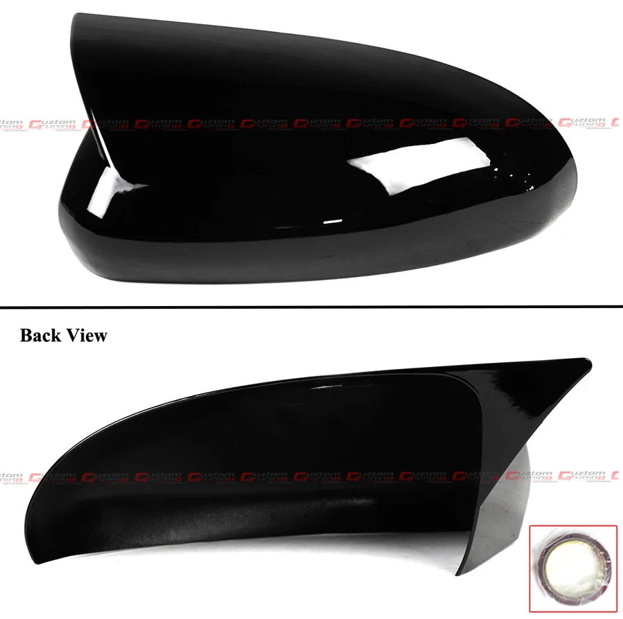 Add-On For 2022–2026 Subaru BRZ Toyota GR86 M Style Gloss Black Mirror Cover Cap Overlay - Image 2