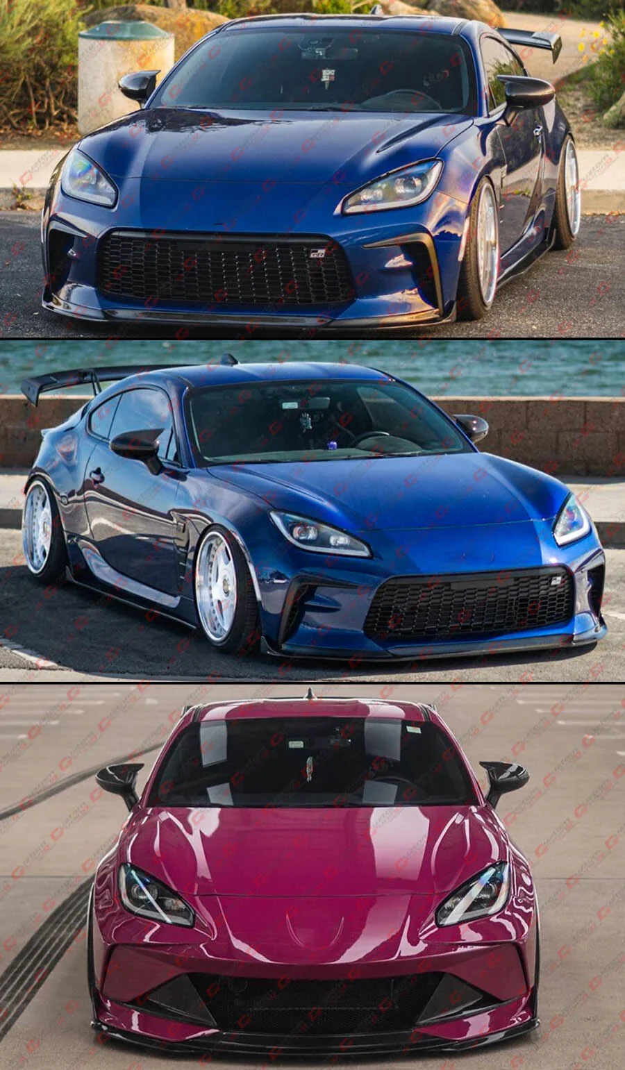 Add-On For 2022–2026 Subaru BRZ Toyota GR86 M Style Gloss Black Mirror Cover Cap Overlay - Image 4