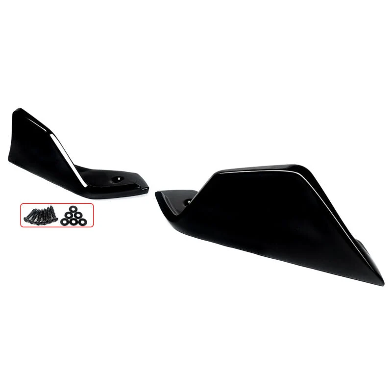 Gloss Black Rear Bumper Side Corner Aprons Spats For 2020-2026 Supra A90 - Image 3