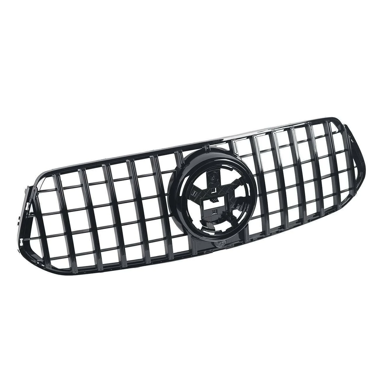 All Black GTR Front Grille for Mercedes GLE GLE400 GLE350 Coupe GLE63S AMG 2020+ - Image 3