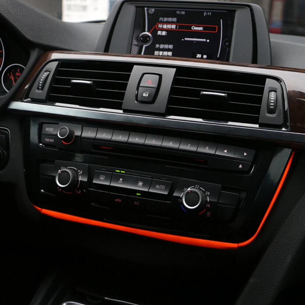 Ambient Led Light Dual Color AC/Radio Panel Atmosphere Lamp For BMW F32 F31 F30 - Image 4