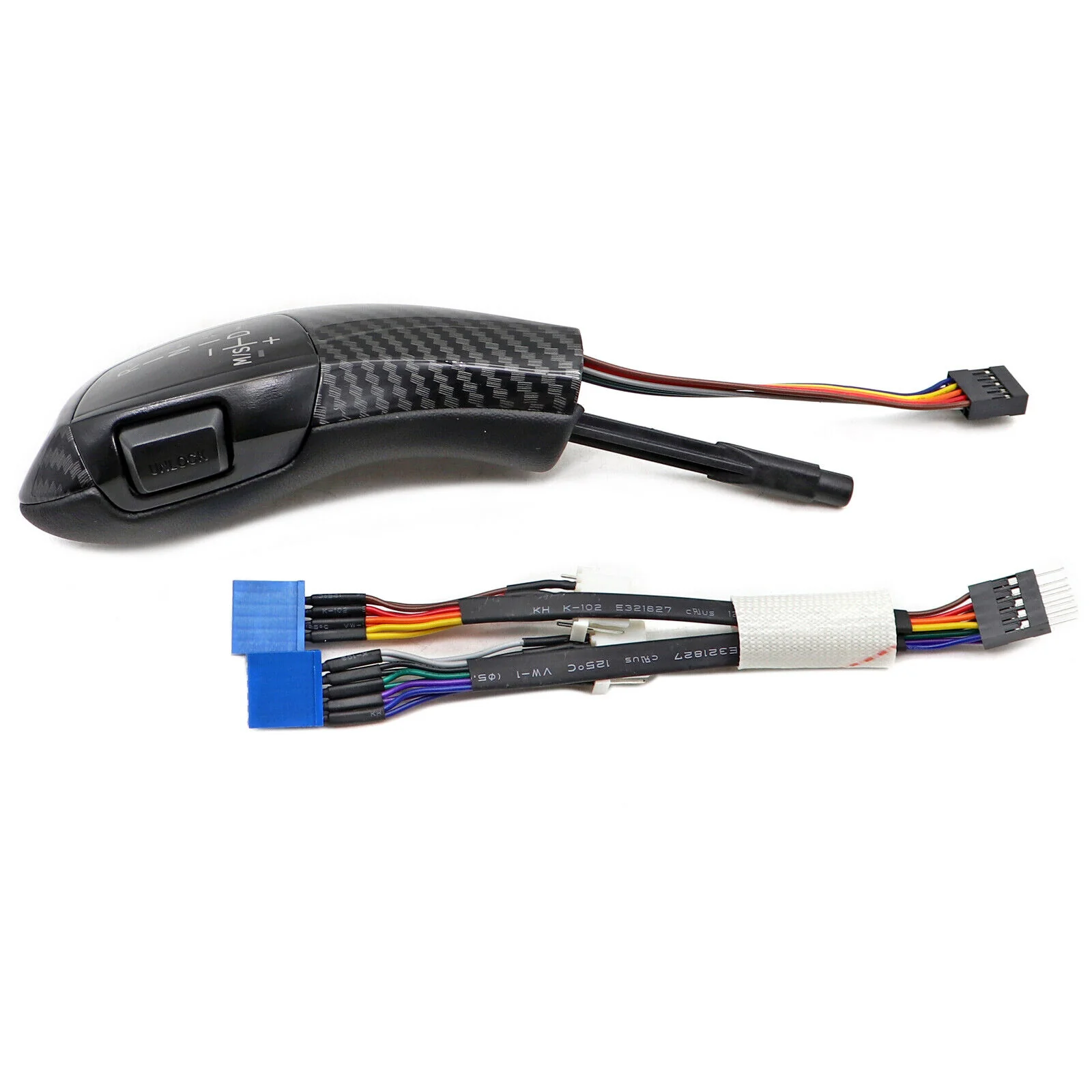Automatic LED Shift Knob Gear Shifter for BMW E90 E92 E93 Carbon Fiber Style - Image 2