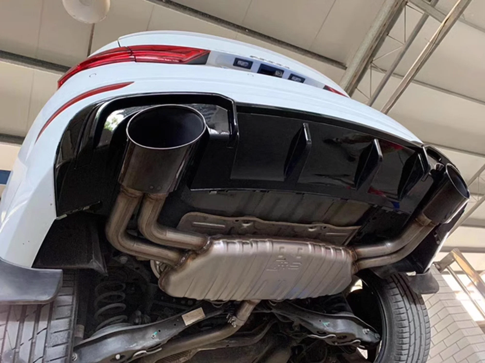 L+R Custom Oval Exhaust Tips Weld-On Fits Audi A3 A4 A5 B9 B9.5 Upgrade to RS Look Pair - Image 3