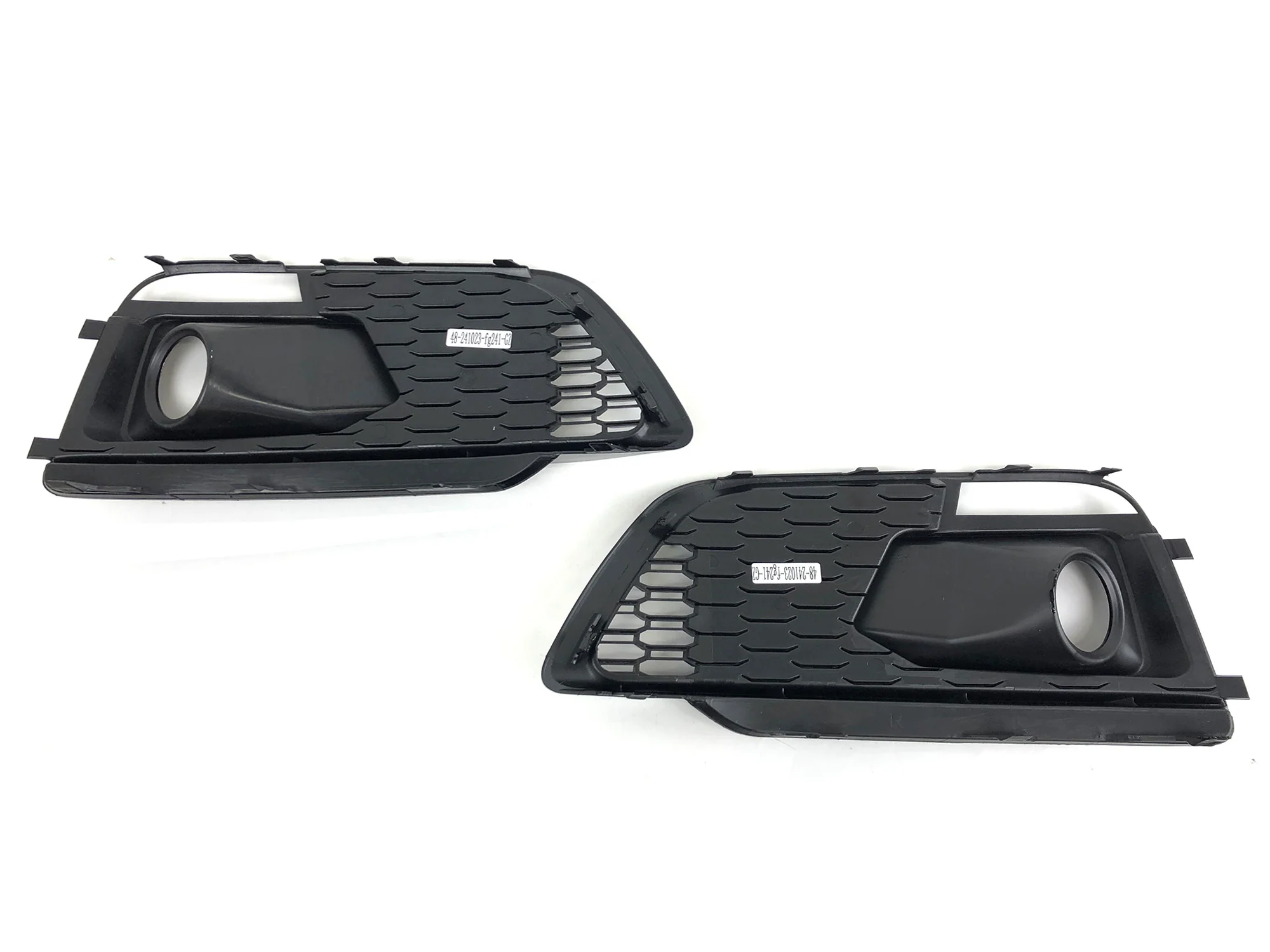 Pair Front Bumper Fog Light Lamp Grille Cover With ACC Refit For Audi Q5 SQ5 2018-2020 Left+Right - Image 11