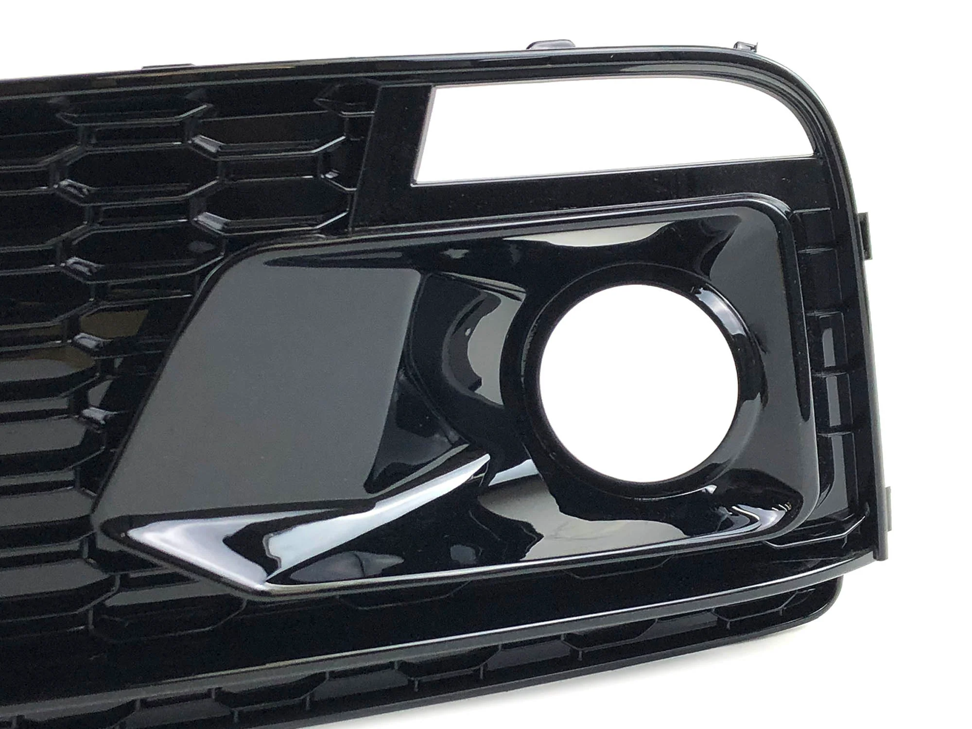 Pair Front Bumper Fog Light Lamp Grille Cover With ACC Refit For Audi Q5 SQ5 2018-2020 Left+Right - Image 7