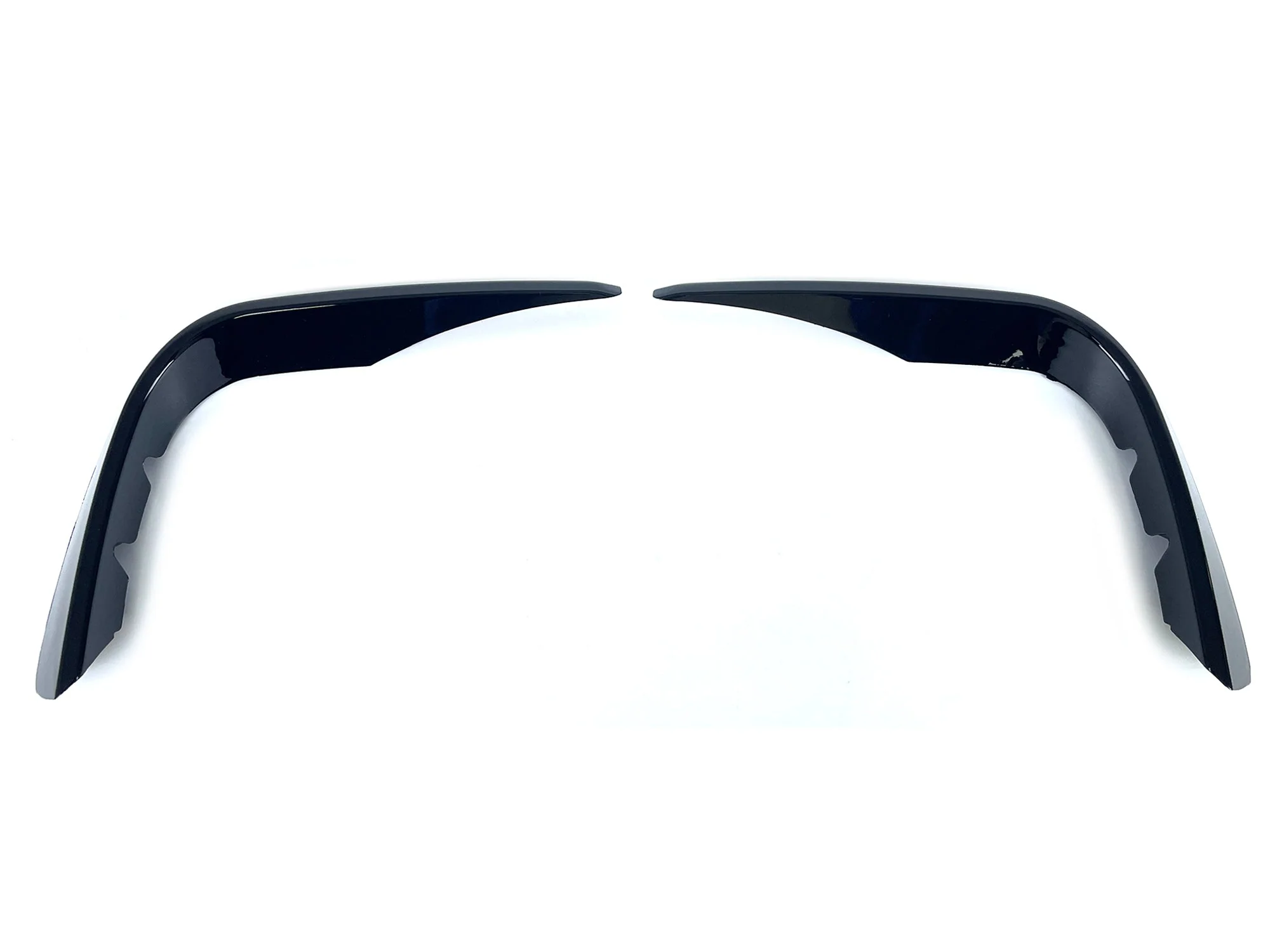 Black Front Canards Splitter Air Vent Trim for Mercedes GLC X253 C253 AMG 2016-2018 2019 pz109 - Image 4