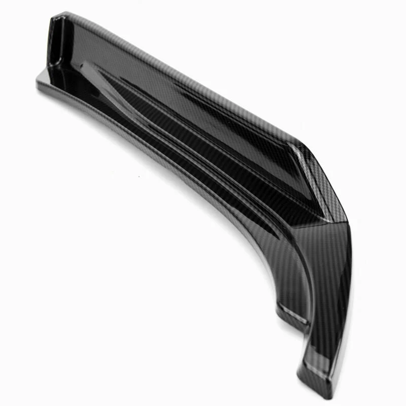 Carbon Fiber Look Rear Bumper Side Canards Aprons for Infiniti Q50 2014-2024 Rear Spats - Image 4