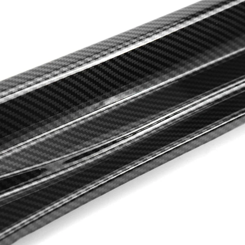 Carbon Fiber Look Rear Bumper Side Canards Aprons for Infiniti Q50 2014-2024 Rear Spats - Image 7