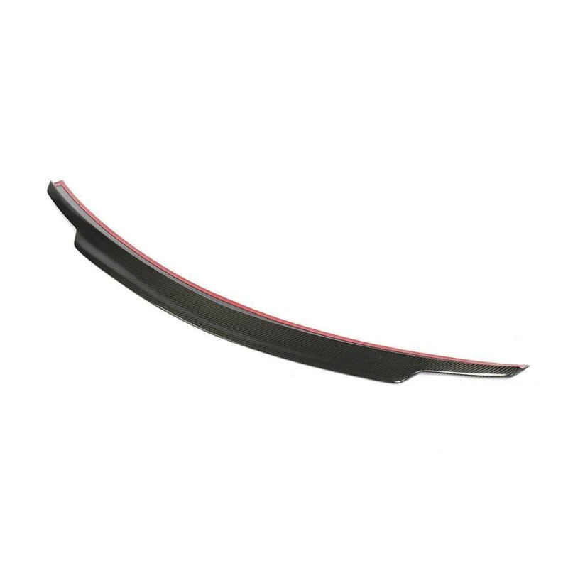 Real Carbon Fiber Rear Trunk Spoiler Wing for Mercedes Benz W204 Sedan C300 C350 C63 2008-2014 - Image 5
