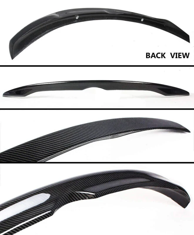 Real Carbon Fiber Rear Trunk Spoiler for Infiniti Q50 Q50S 2014-2024 - Image 8