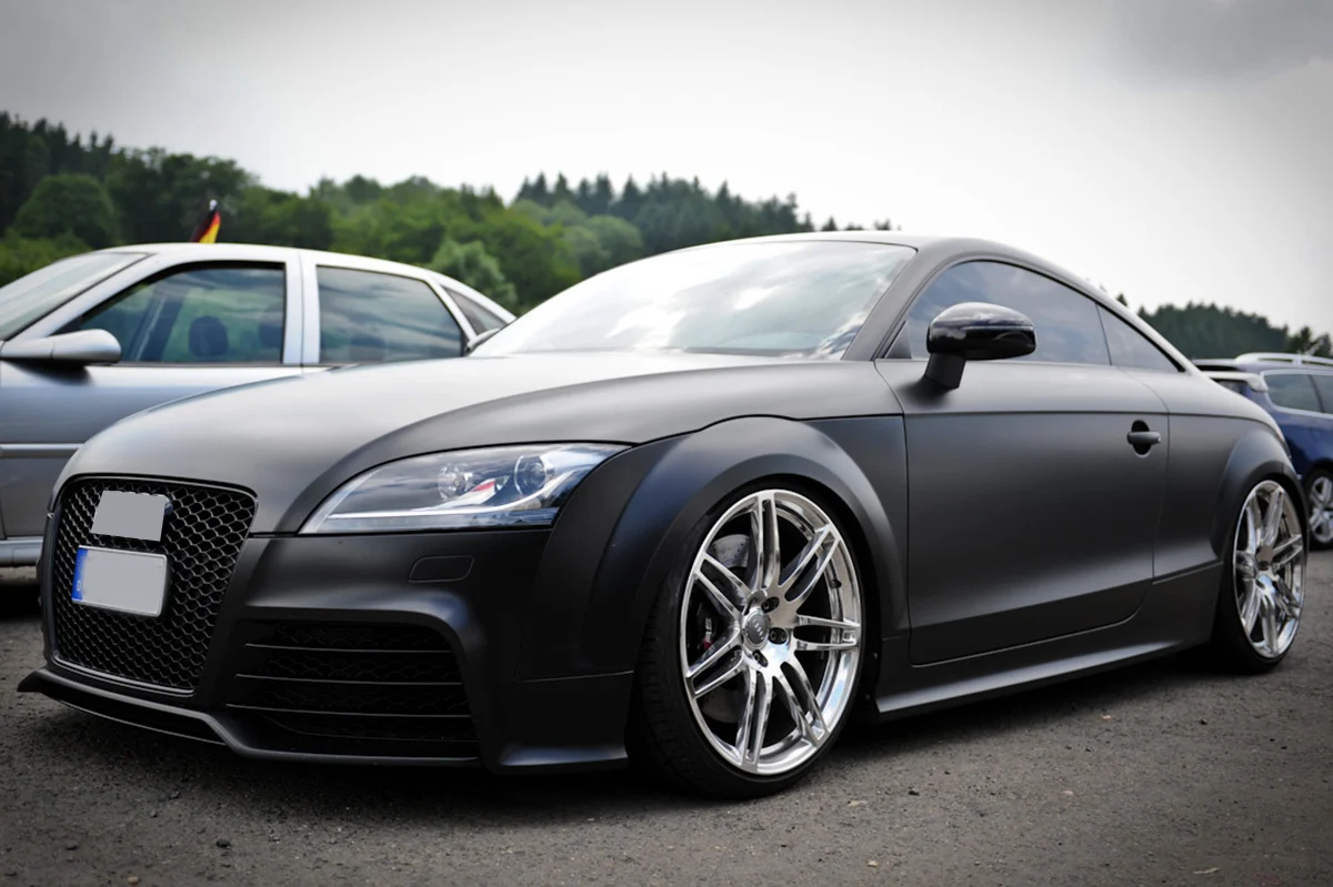 Replacement For AUDI TT MK2 8J TTS TTRS 8R Real Carbon Fiber Side Mirror Cover Caps - Image 3
