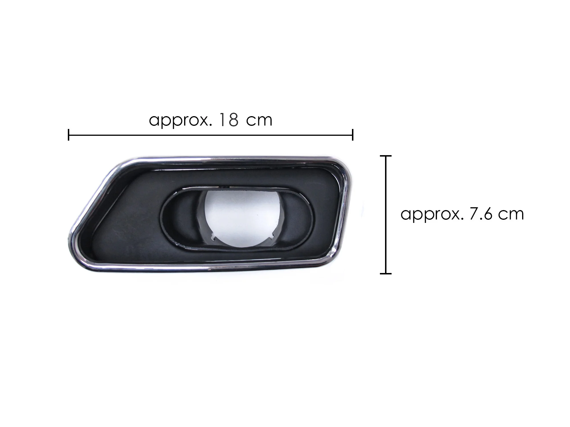 Black/Chrome Exhaust Tips For BMW F10 F11 550i 550d M Sport 2010-2016 - Image 22