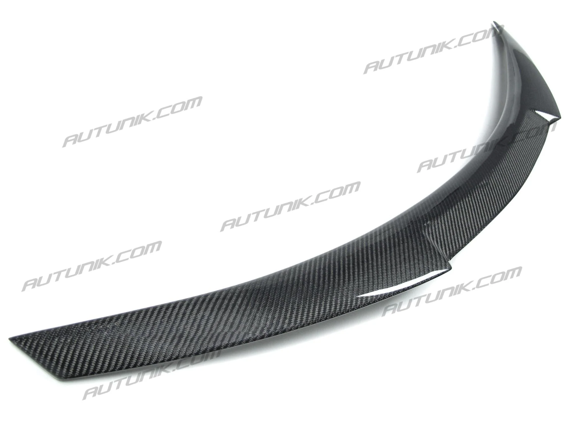 Carbon Fiber Rear Trunk Spoiler Wing For Infiniti Q60 Coupe 2017-2022 - Image 8
