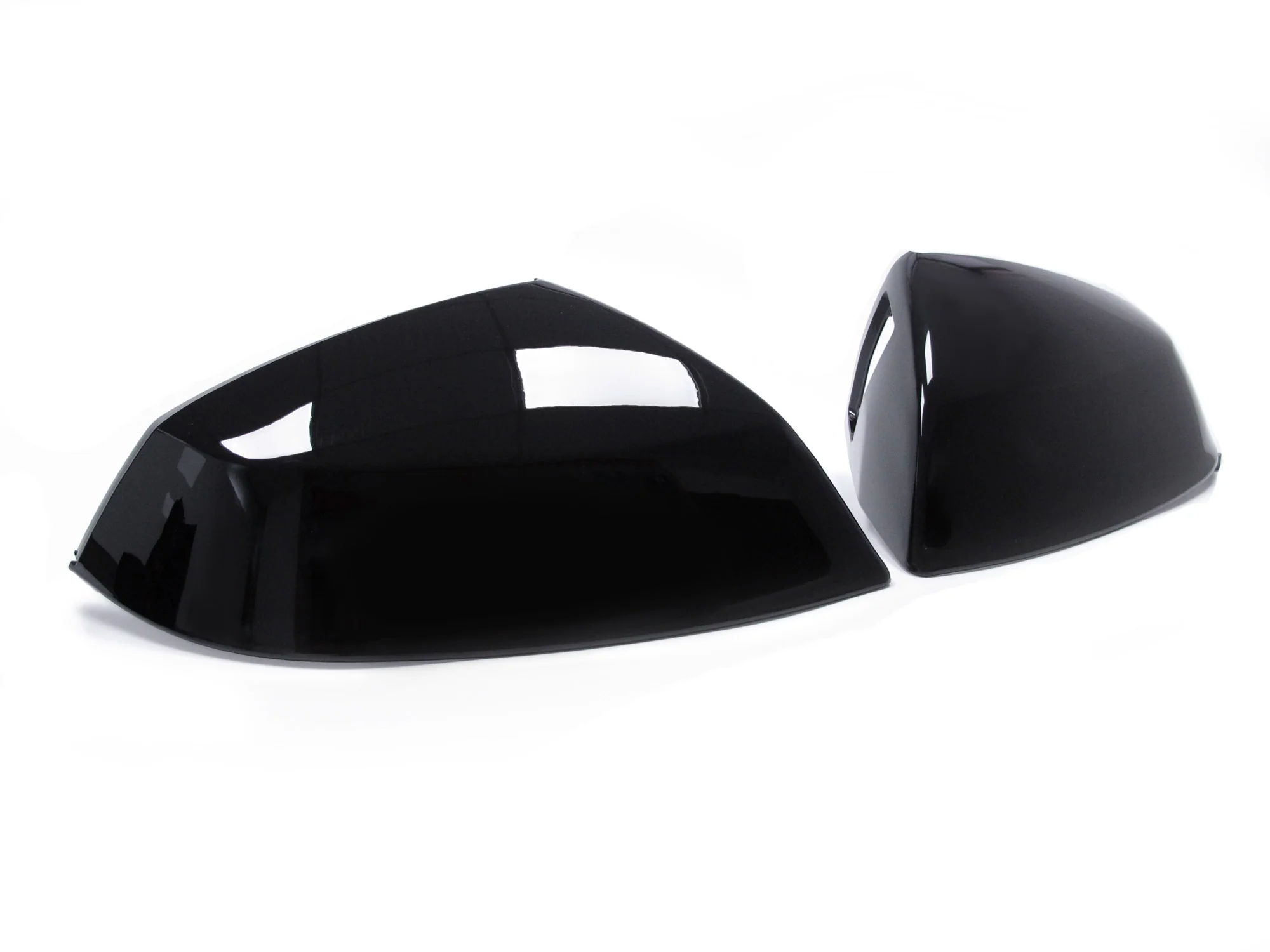 Gloss Black Mirror Cover Caps for Audi Q5 SQ5 Q7 SQ7 2018-2025 w/ Lane Assist - Image 6