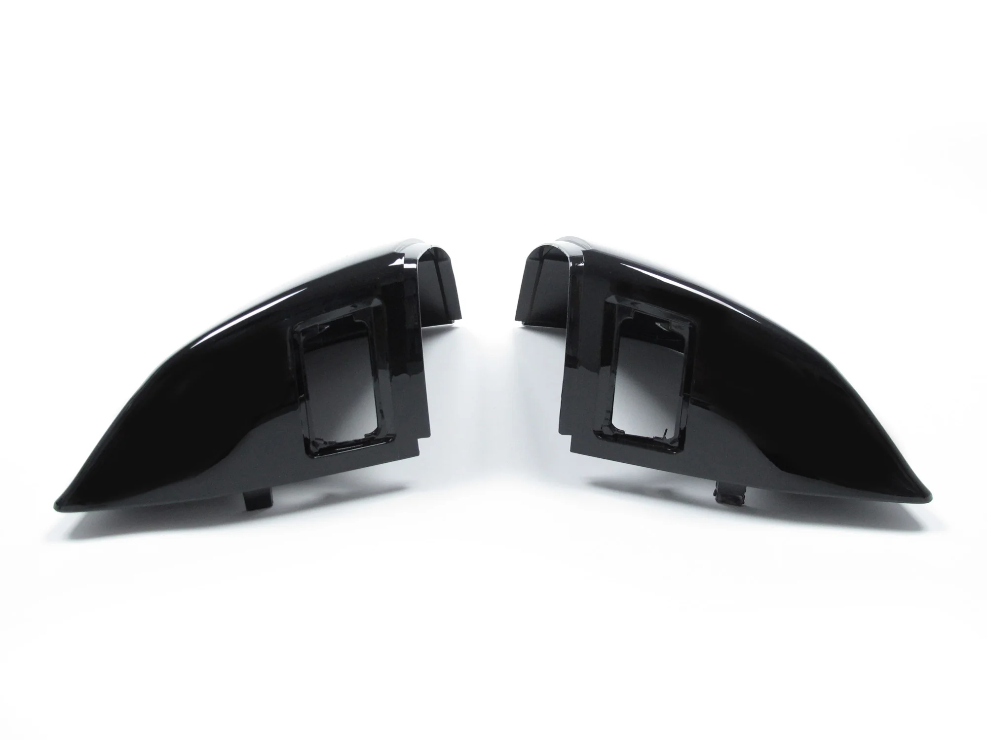 Gloss Black Mirror Cover Caps for Audi Q5 SQ5 Q7 SQ7 2018-2025 w/ Lane Assist - Image 8