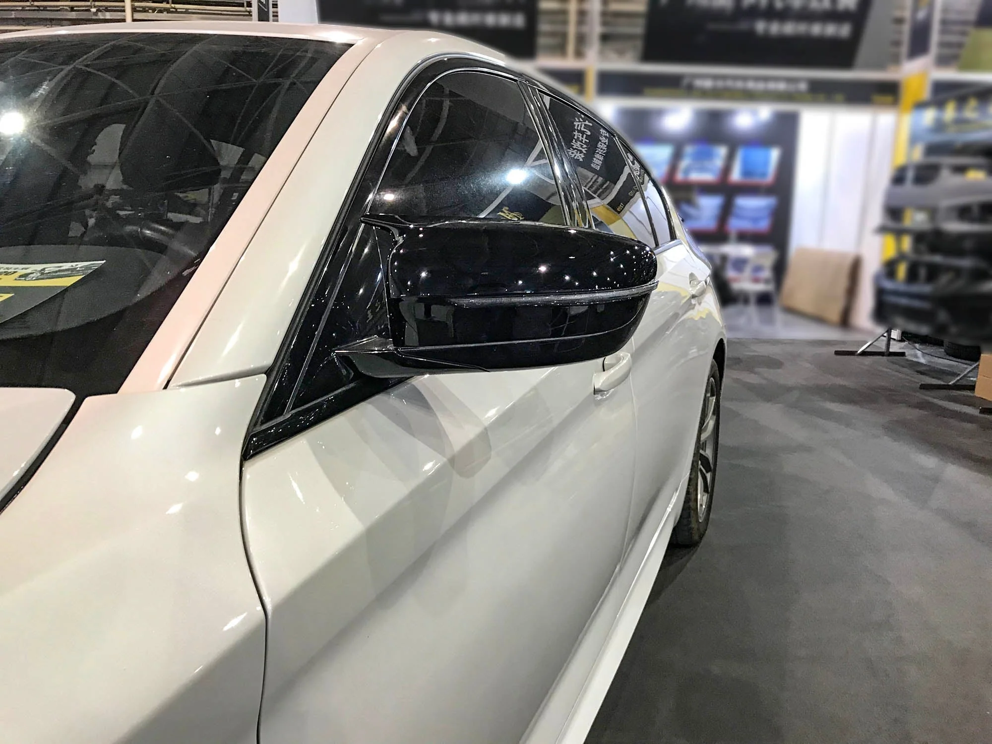 Gloss Black Side Mirror Cover Caps for BMW G20 G21 G22 G30 G31 G11 G14 G15 - Image 3