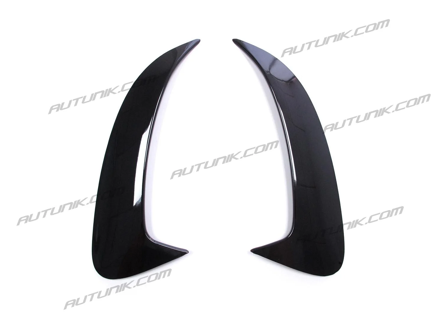 Glossy Black Rear Canards Air Vent Covers for Mercedes Benz W177 Sedan A200 A220 A35 AMG 2019-2024 pz4 - Image 8