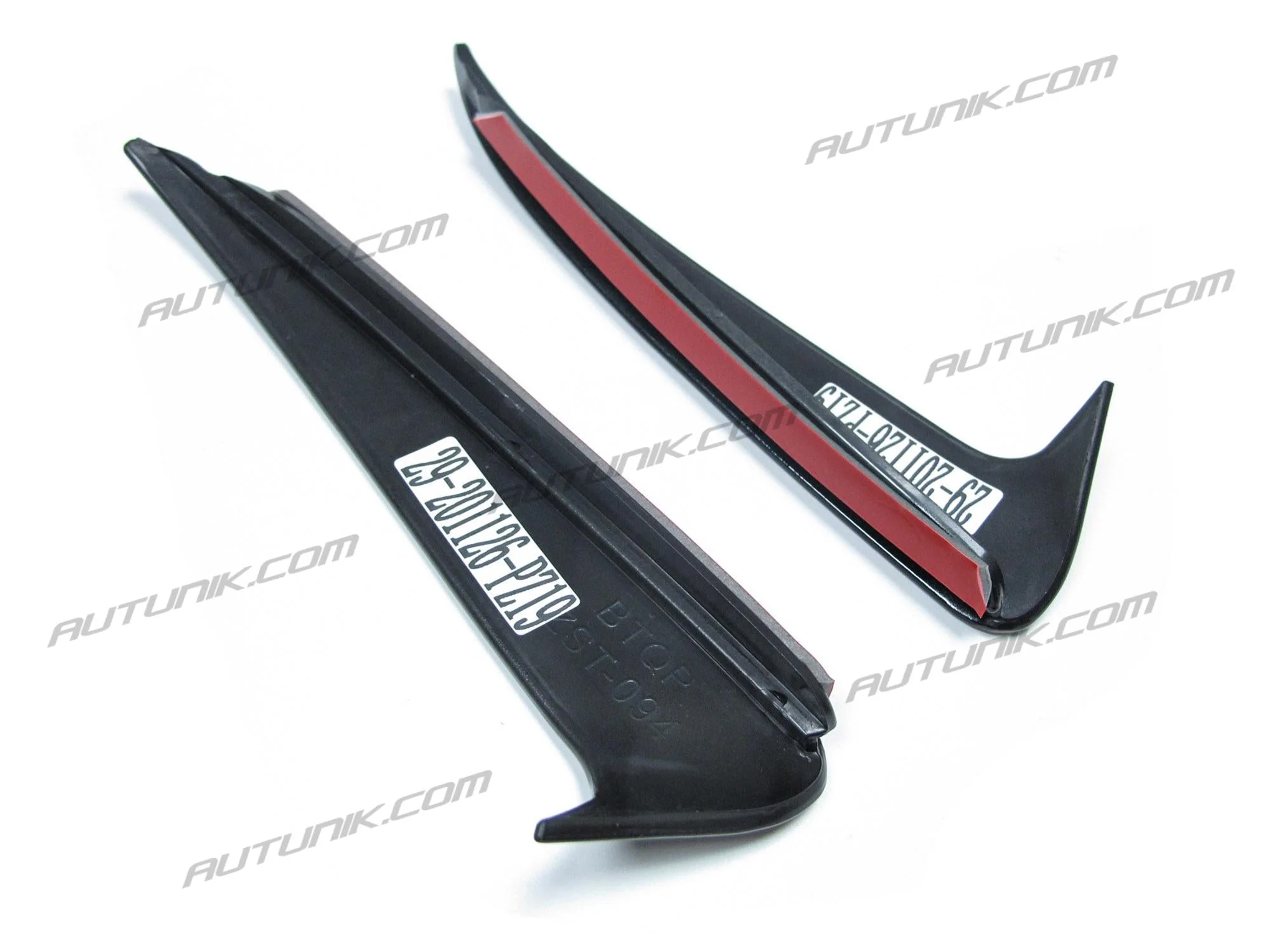 Glossy Black Rear Canards Side Air Vent Trims For Mercedes W205 Sedan C300 C43C63 AMG 2015-2020 pz19 - Image 10
