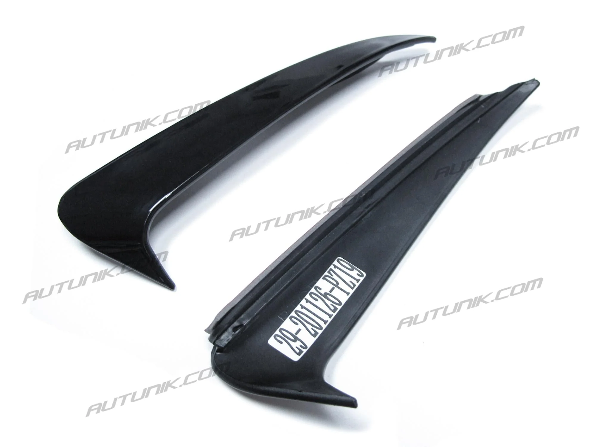 Glossy Black Rear Canards Side Air Vent Trims For Mercedes W205 Sedan C300 C43C63 AMG 2015-2020 pz19 - Image 9