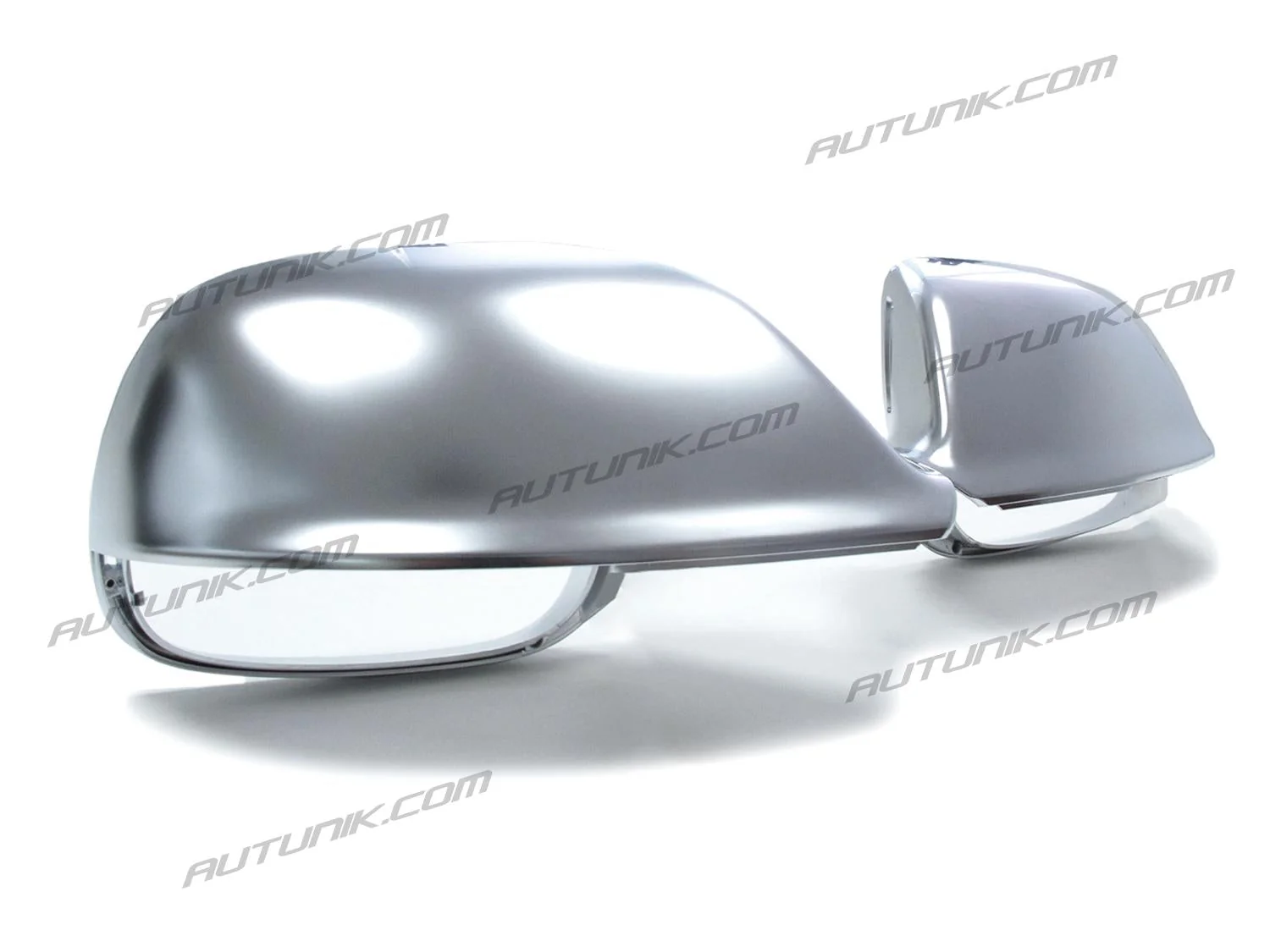 Matt Chrome Mirror Cover Caps For AUDI Q5 8R SQ5 09-17 Q7 10-15 With Lane Assist - Image 8