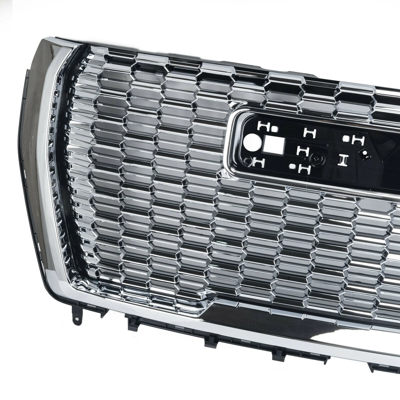 Front Hood Bumper Grille Chrome Fits GMC Yukon/Yukon XL 2021-2024 DL-Style - Image 5