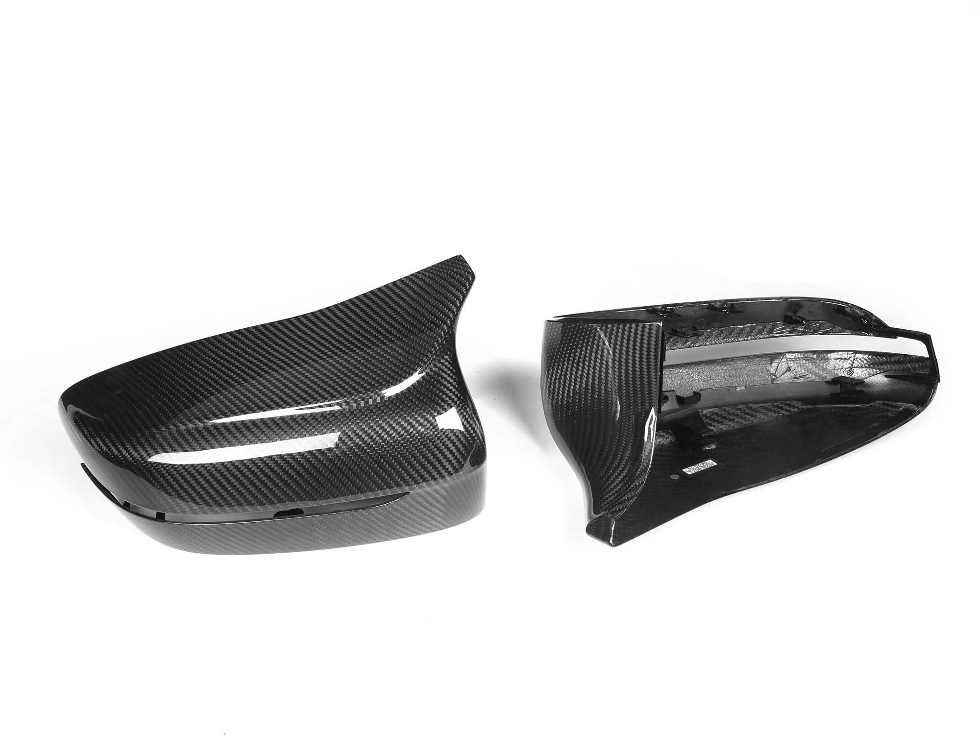 Dry Carbon Fiber Mirror Cover Caps Replace for BMW M5 F90 LHD mc155 - Image 11