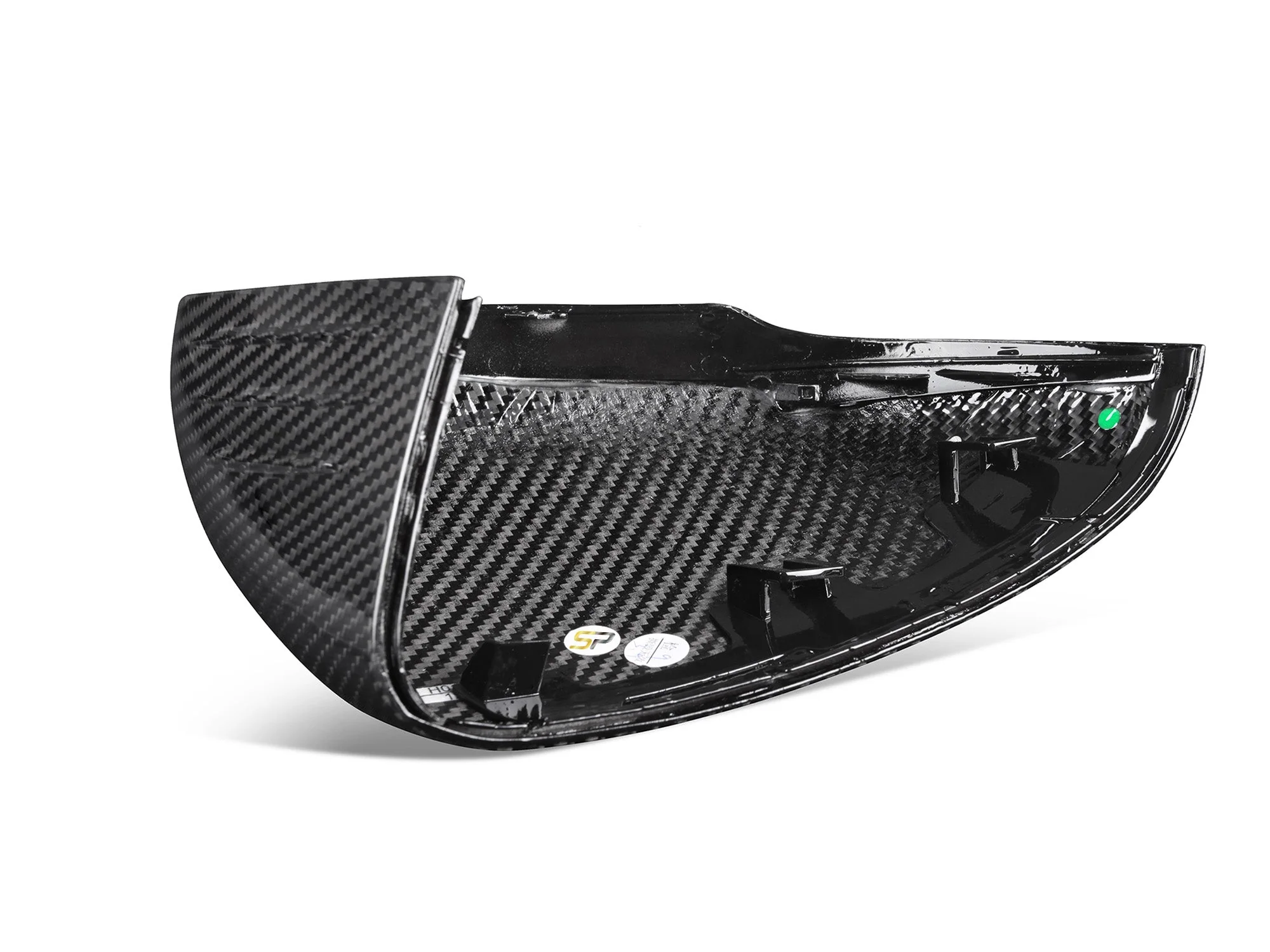100% Dry Carbon Fiber Mirror Cover Caps Replace for Mercedes A-Class W177 CLA C118 W118 2020-2023 mc158 - Image 12