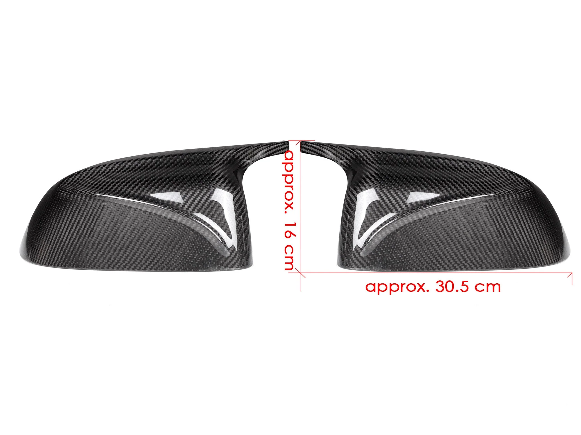 Dry Carbon Fiber Mirror Caps Replace for BMW X3 G01 X4 G02 X5 G05 X6 G06 X7 G07 2019+ mc157 - Image 14