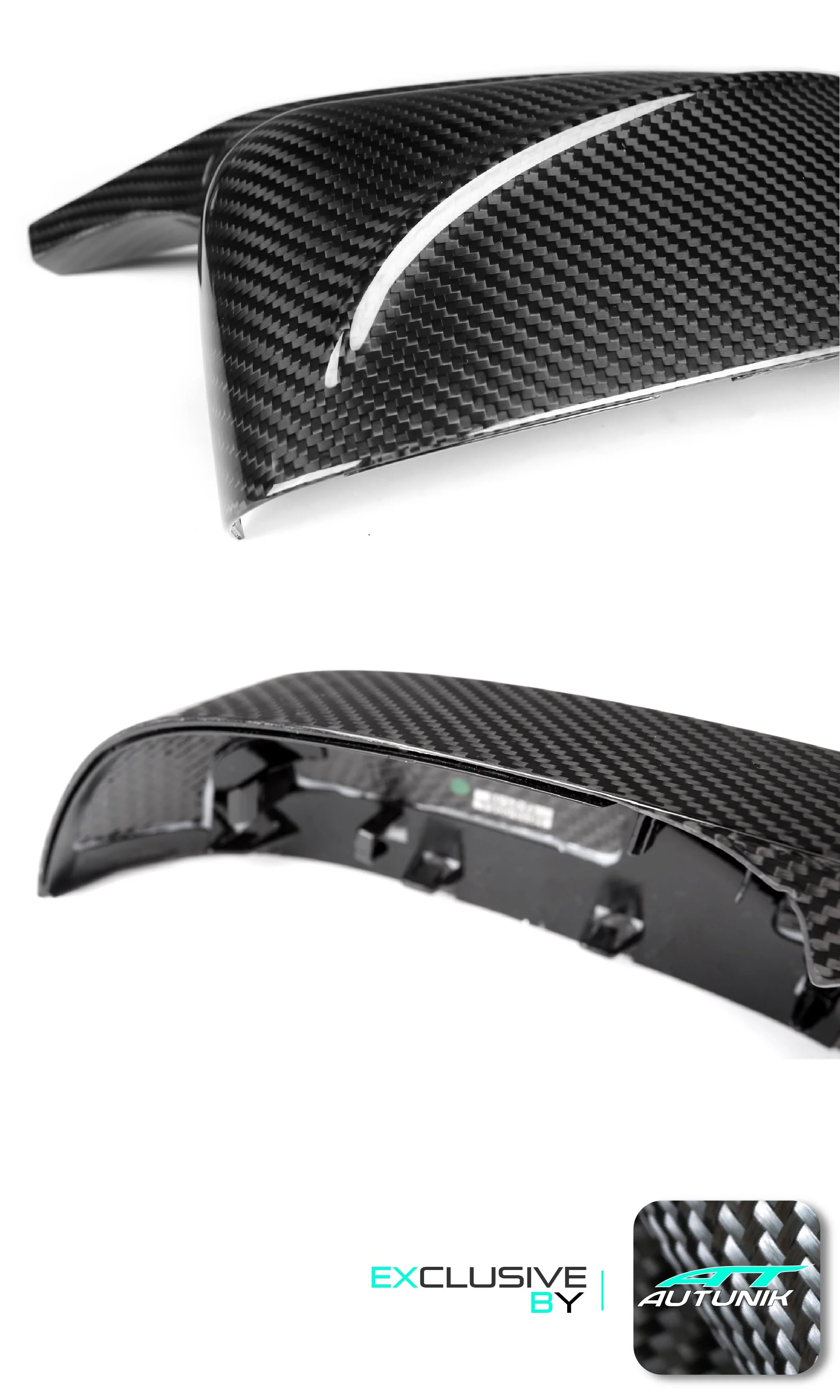 Dry Carbon Fiber Mirror Caps Replace for BMW X3 G01 X4 G02 X5 G05 X6 G06 X7 G07 2019+ mc157 - Image 5
