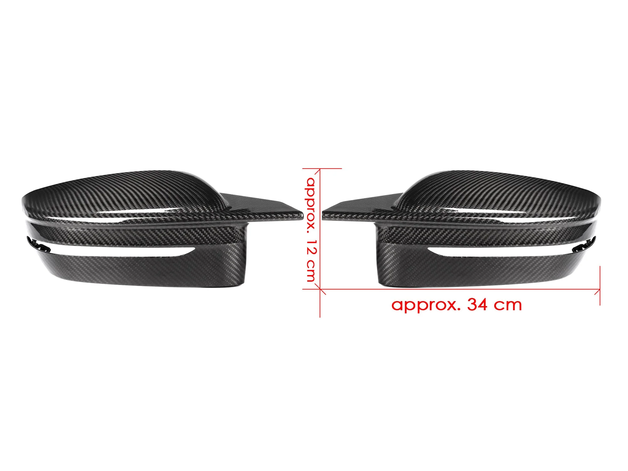 Dry Carbon Fiber Mirror Covers Replace for BMW G20 G22 G26 G11 G12 G14 G15 G16 LHD mc153 - Image 20