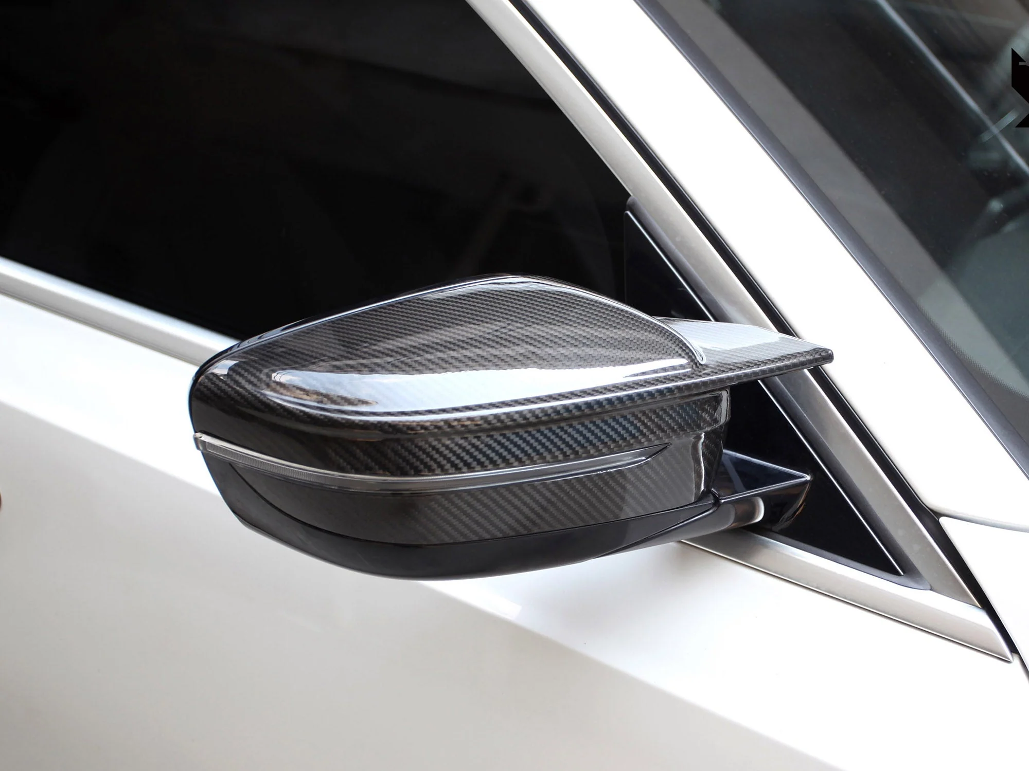 Dry Carbon Fiber Mirror Covers Replace for BMW G20 G22 G26 G11 G12 G14 G15 G16 LHD mc153 - Image 8