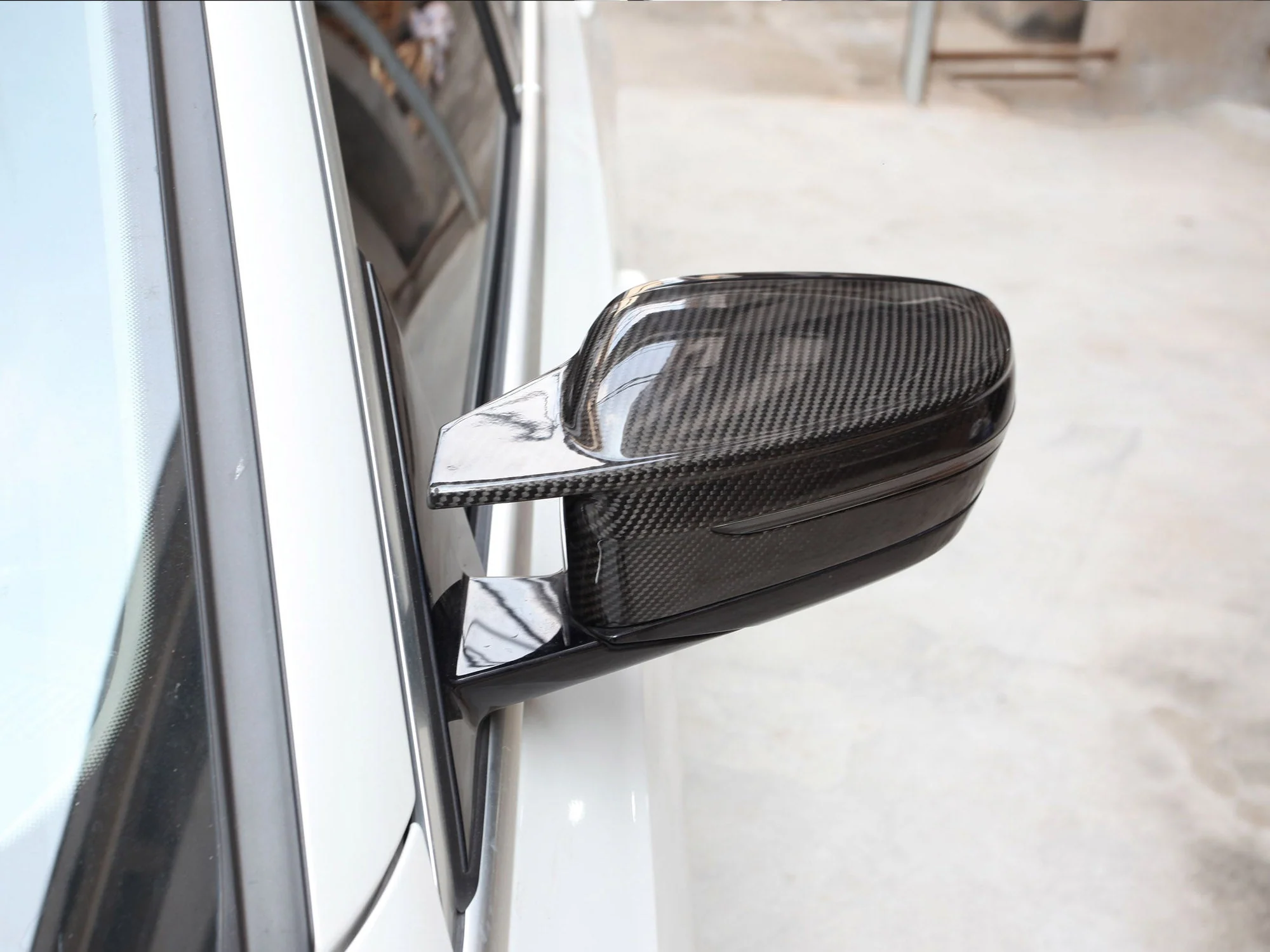 Dry Carbon Fiber Mirror Covers Replace for BMW G20 G22 G26 G11 G12 G14 G15 G16 LHD mc153 - Image 9