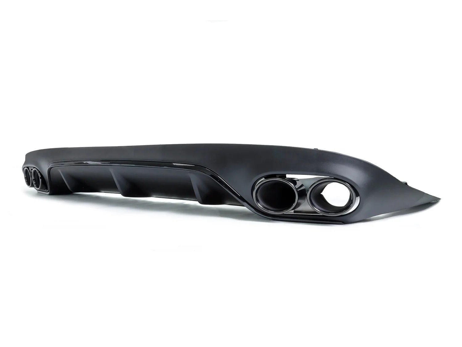 Rear Diffuser + Black Exhaust Tips for Mercedes E Class C238 A238 Coupe E300 E400 E450 AMG Pack 2018-2020 - Image 5