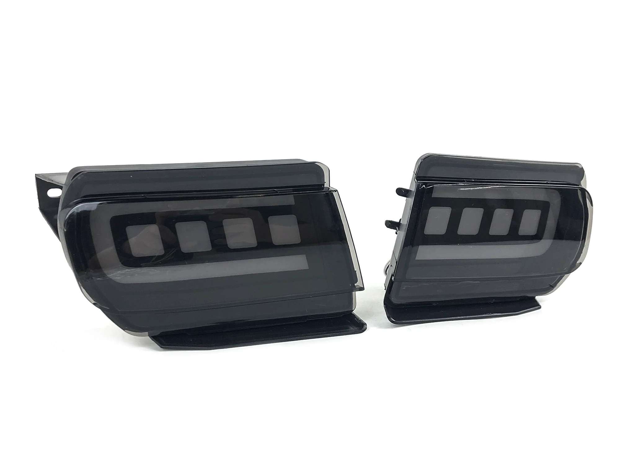For 2010-2021 Toyota Land Cruiser Prado J150 Smoke Lens LED Rear Bumper Tail Lights Turn Signal - Image 8