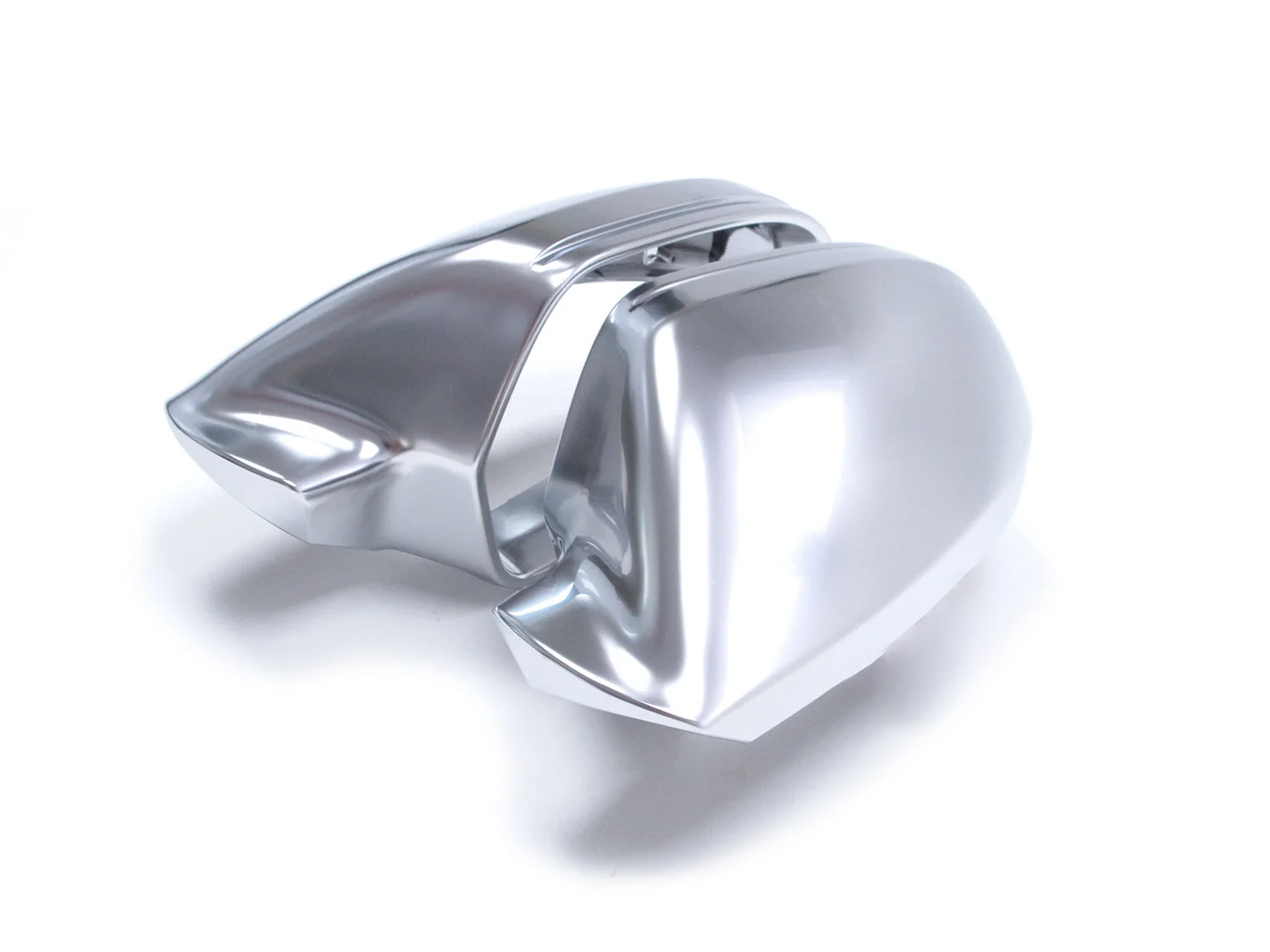 Pair L+R For 2012-2018 AUDI A6 C7 S6 RS6 Matte Chrome Mirror Cover Caps Replacement - Image 7