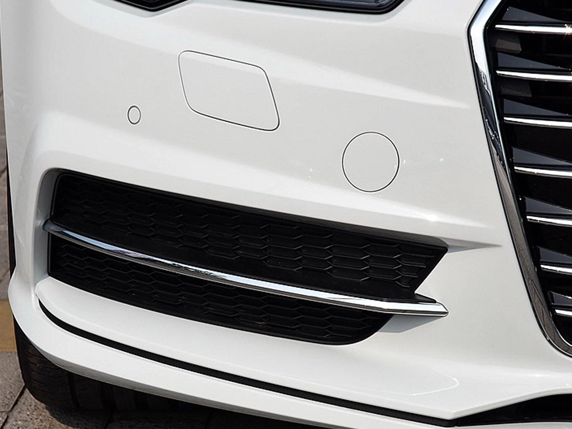 Fit For 2016-2018 Audi A7 S-Line S7 C7 LH+RH Pair Front Lower Bumper Fog Light Cover - Image 3