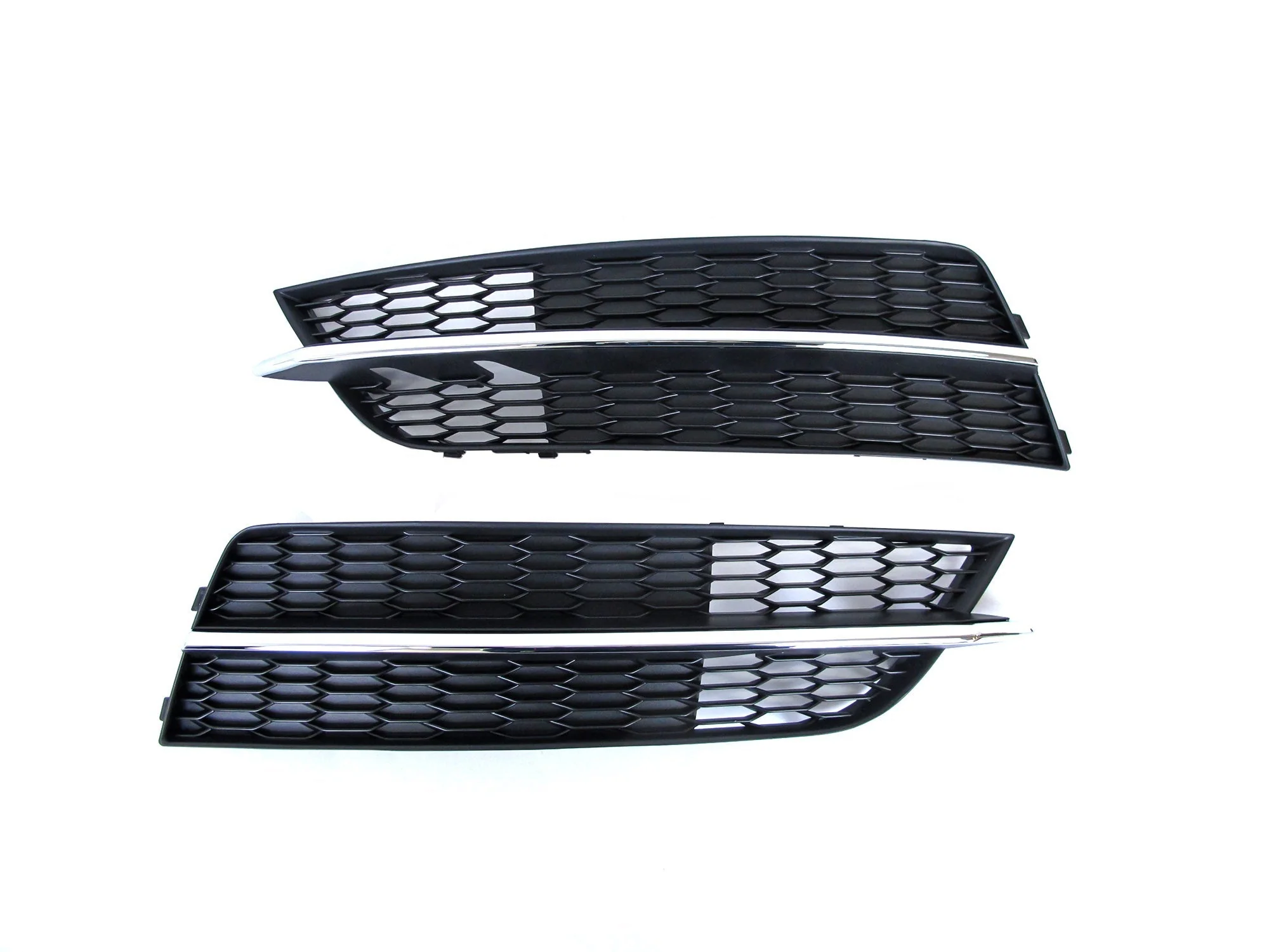 Fit For 2016-2018 Audi A7 S-Line S7 C7 LH+RH Pair Front Lower Bumper Fog Light Cover - Image 7