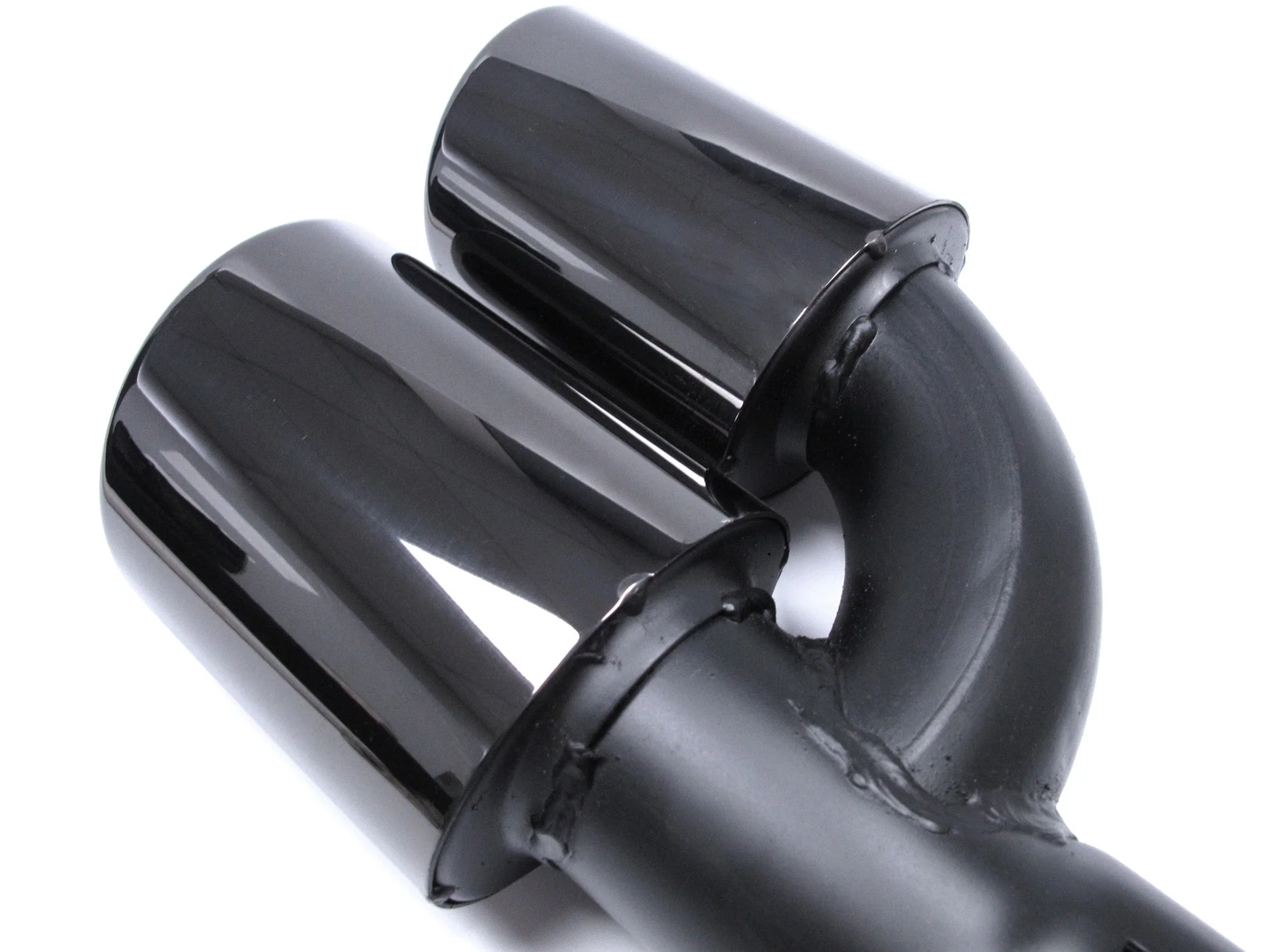 Gloss Black Rear Diffuser + Exhaust Tips For Audi A4 B9 Non-S-Line Sedan 2017–2019 - Image 10