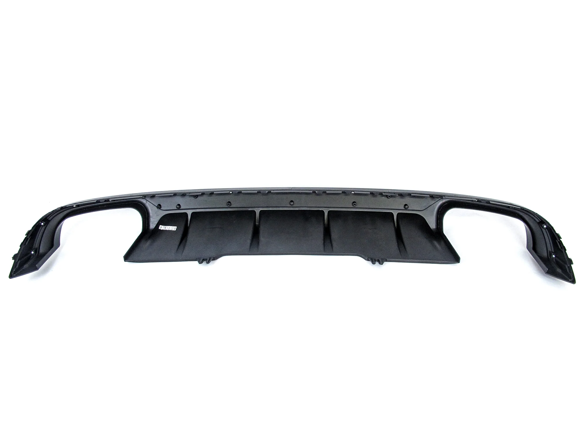 Gloss Black Rear Diffuser + Exhaust Tips For Audi A4 B9 Non-S-Line Sedan 2017–2019 - Image 17