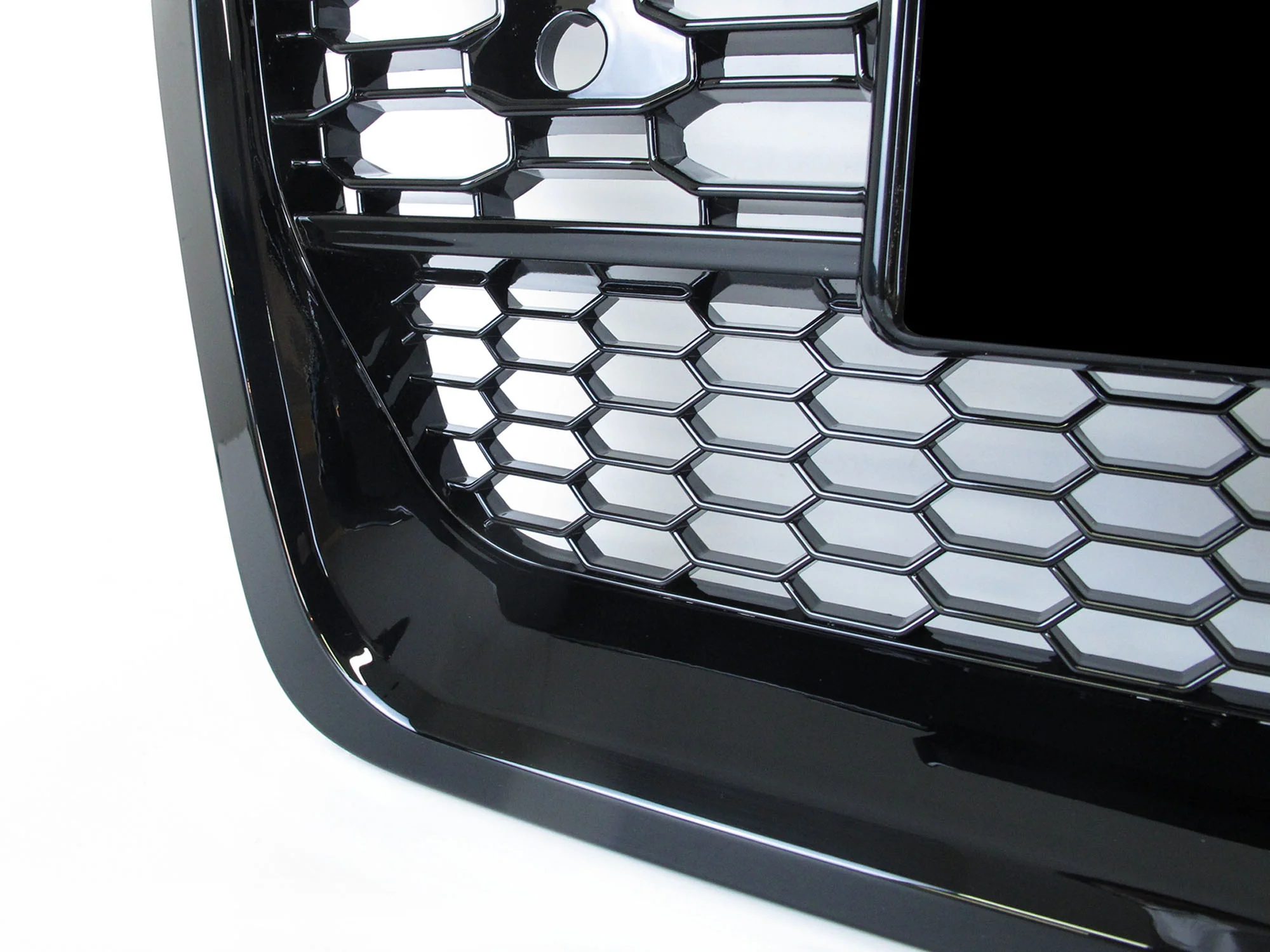 Gloss Black Honeycomb Front Mesh Grille for AUDI Q5 SQ5 2018 2019 2020 - Image 10