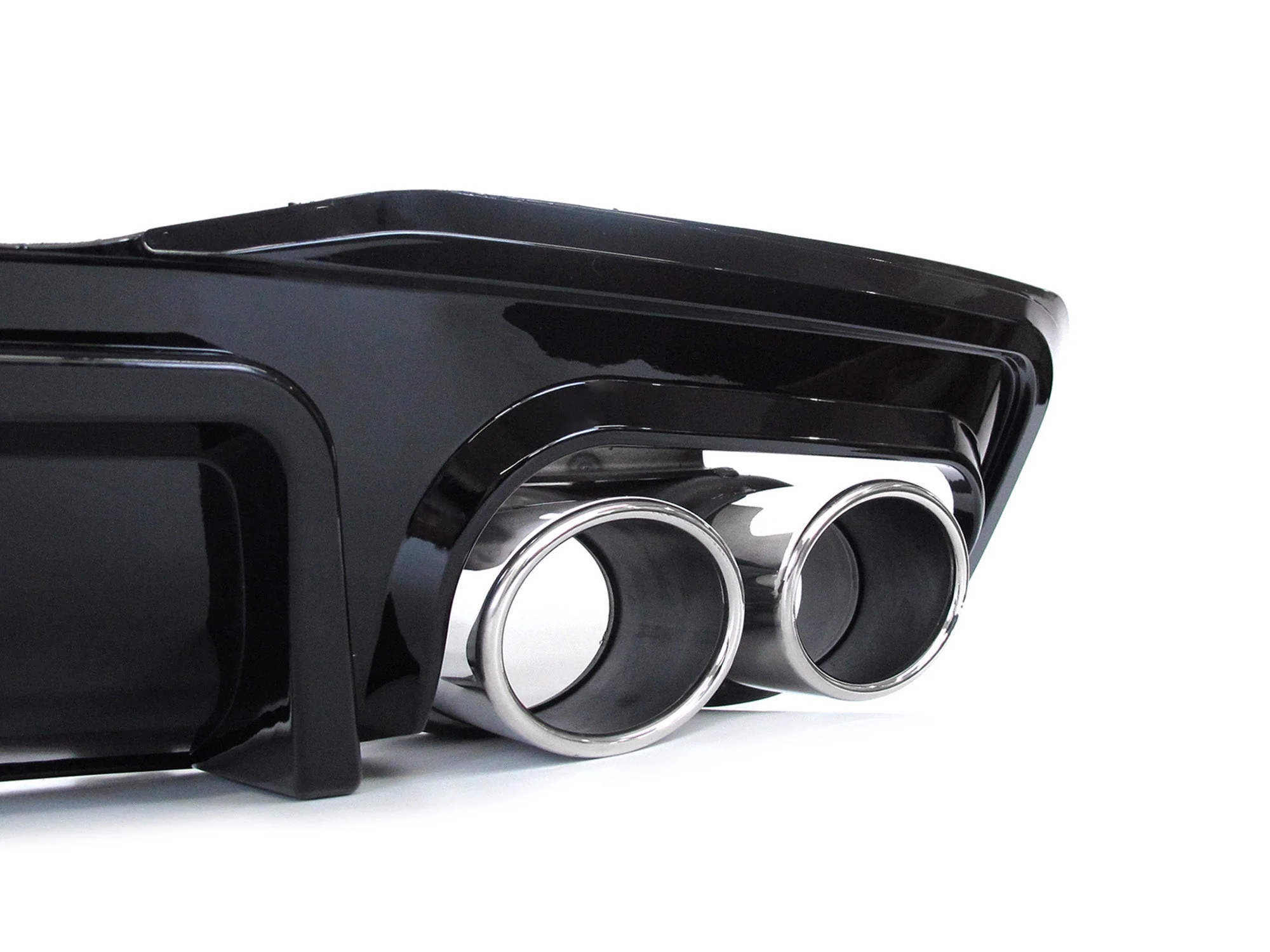 Rear Diffuser w/ Silver Exhaust Tips For AUDI A7 C8 S-line S7 2019-2025 - Image 8
