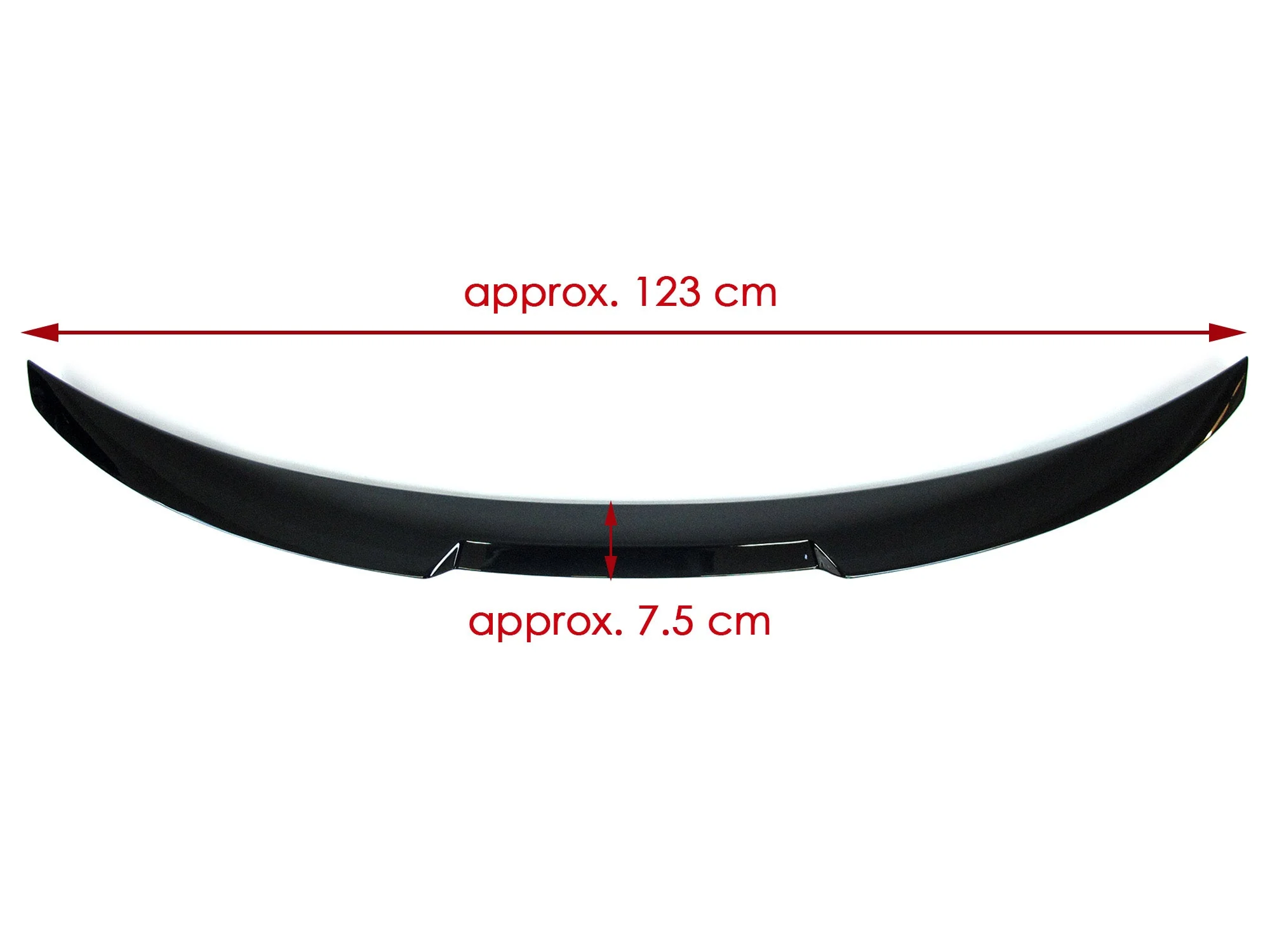 For 2021-2026 BMW G26 430i Gran Coupe I4 Highkick Trunk Spoiler Gloss Black - Image 9