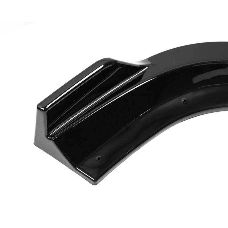 3pcs Gloss Black Front Splitter Lip For 2008-2014 Mercedes C-Class W204 AMG Bumper - Image 10