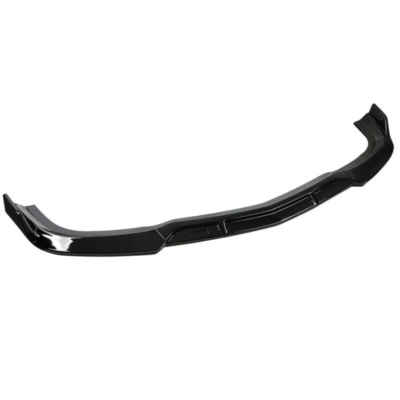 3pcs Gloss Black Front Splitter Lip For 2008-2014 Mercedes C-Class W204 AMG Bumper - Image 7