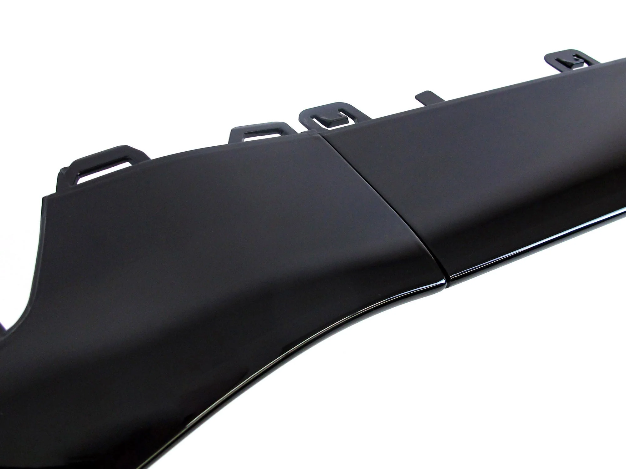 Gloss Black Front Splitter Molding Trims For Mercedes W207 C207 Coupe AMG 2014-2017 - Image 8